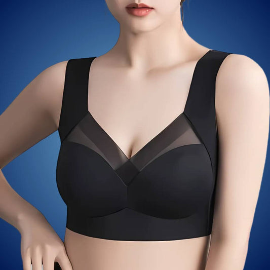 LuxeHalt Eksklusiv Sømløs Bh – Ultradun, Elastisk, Push-Up-Effekt, Usynlig Støtte Til Udsnit, Rygfri & Hverdagsvenlig