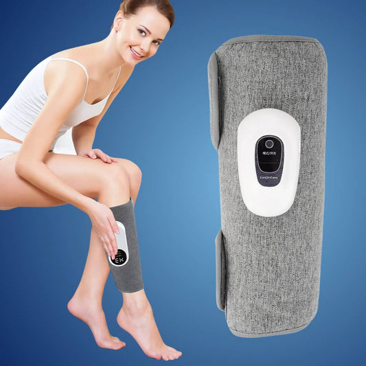 LegRevive Eksklusiv | 3-i-1 Massageapparat - Smertelindrende og revitaliserede ben - Varme luftkompression - Dybdeknådning for blodcirkulation & restitution