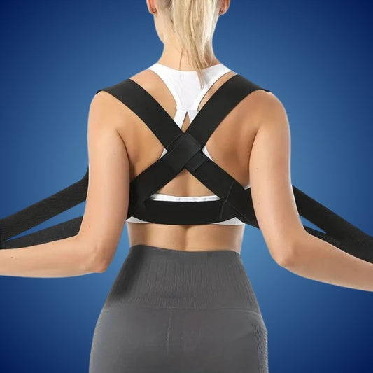 SpineAlign Eksklusiv Holdningskorrigerer | Justerbar støtte til ryg & skuldre – Linder smerter & forbedrer holdningen