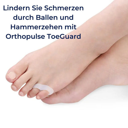 ToeGuard Eksklusiv Ortopædisk Tåseparator | Bunionette-korrektor til lille tå, Hallux Valgus, Hammertå & Tåjustering
