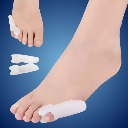 BunionGuard Eksklusiv Quintus Varus | Tåseparator til den lille tå - Ballebeskyttelsesgel - Fejljustering - Smertelindring