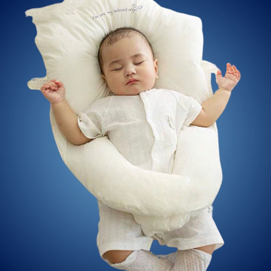 ReinNest Eksklusiv - Antibakterielt hypoallergisk krammepude - til småbørn - Blød, Åndbar, Vaskbar, Støttende - Afslappende søvn